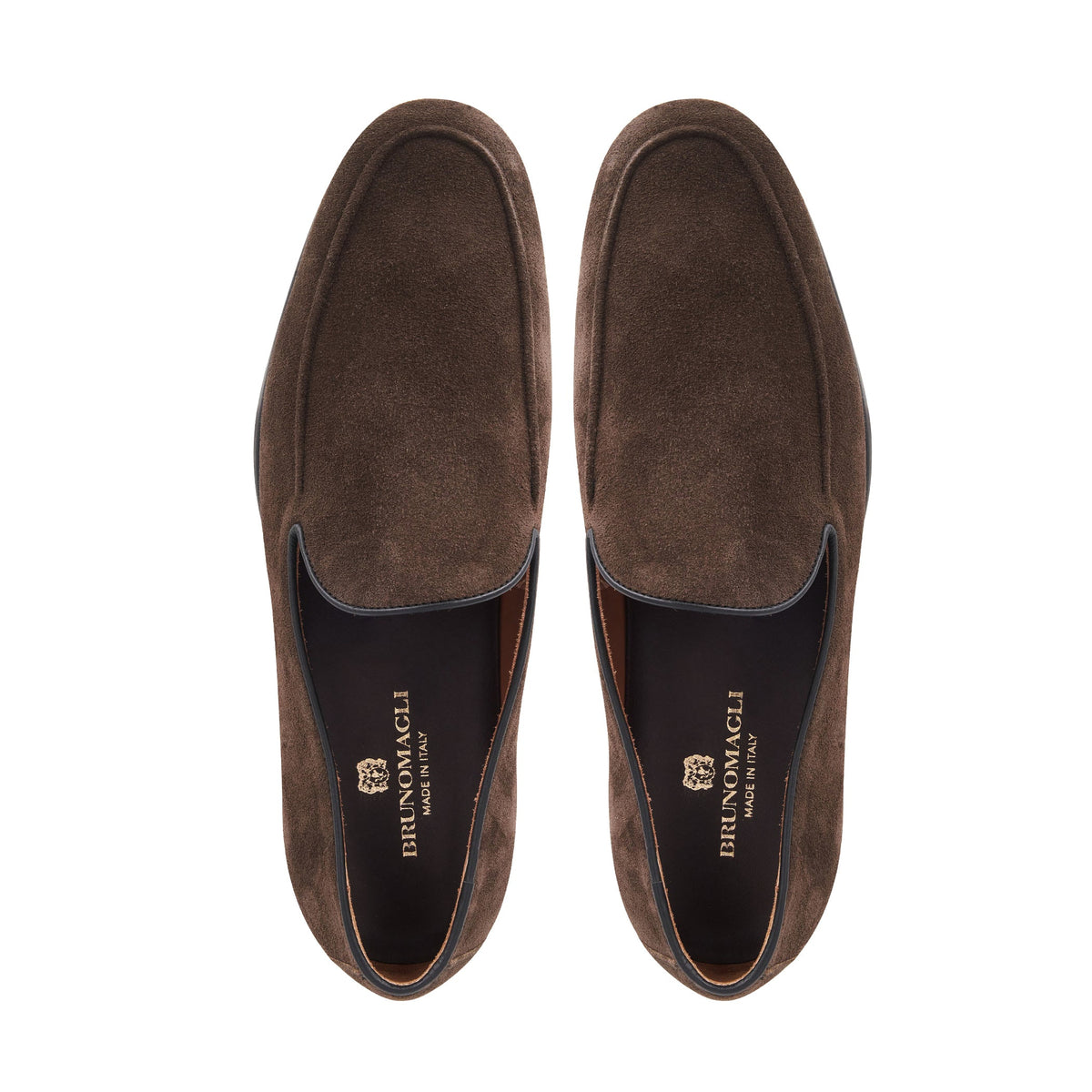 Bruno Magli Men Sonny Dark Brown Suede Dark Brown Suede