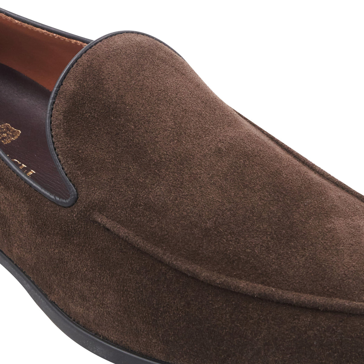 Bruno Magli Men Sonny Dark Brown Suede Dark Brown Suede