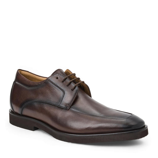 Bruno Magli Men RIMINI Derby Dark Brown Calf