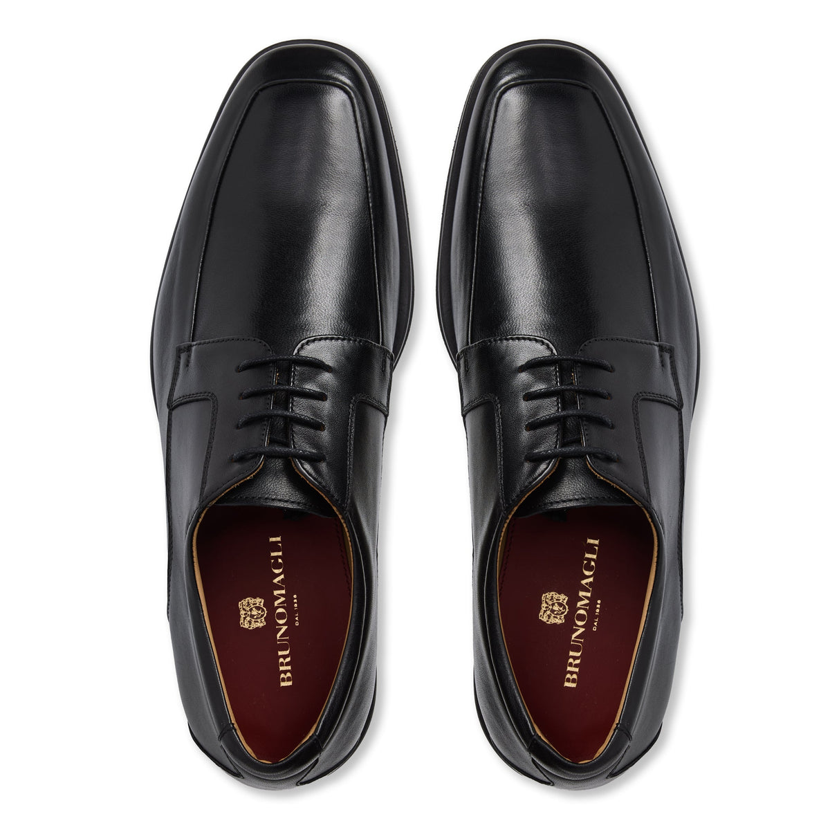 Bruno Magli Men RIMINI Derby Dark Brown Calf