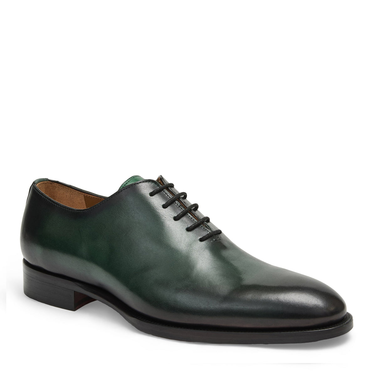 Bruno Magli Men Treviso Oxford Green Calf
