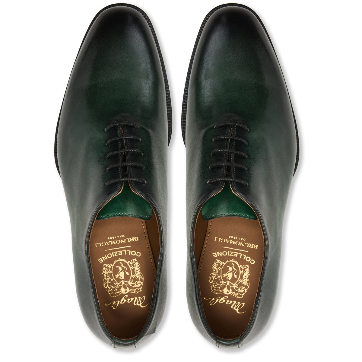 Bruno Magli Men Treviso Oxford Green Calf