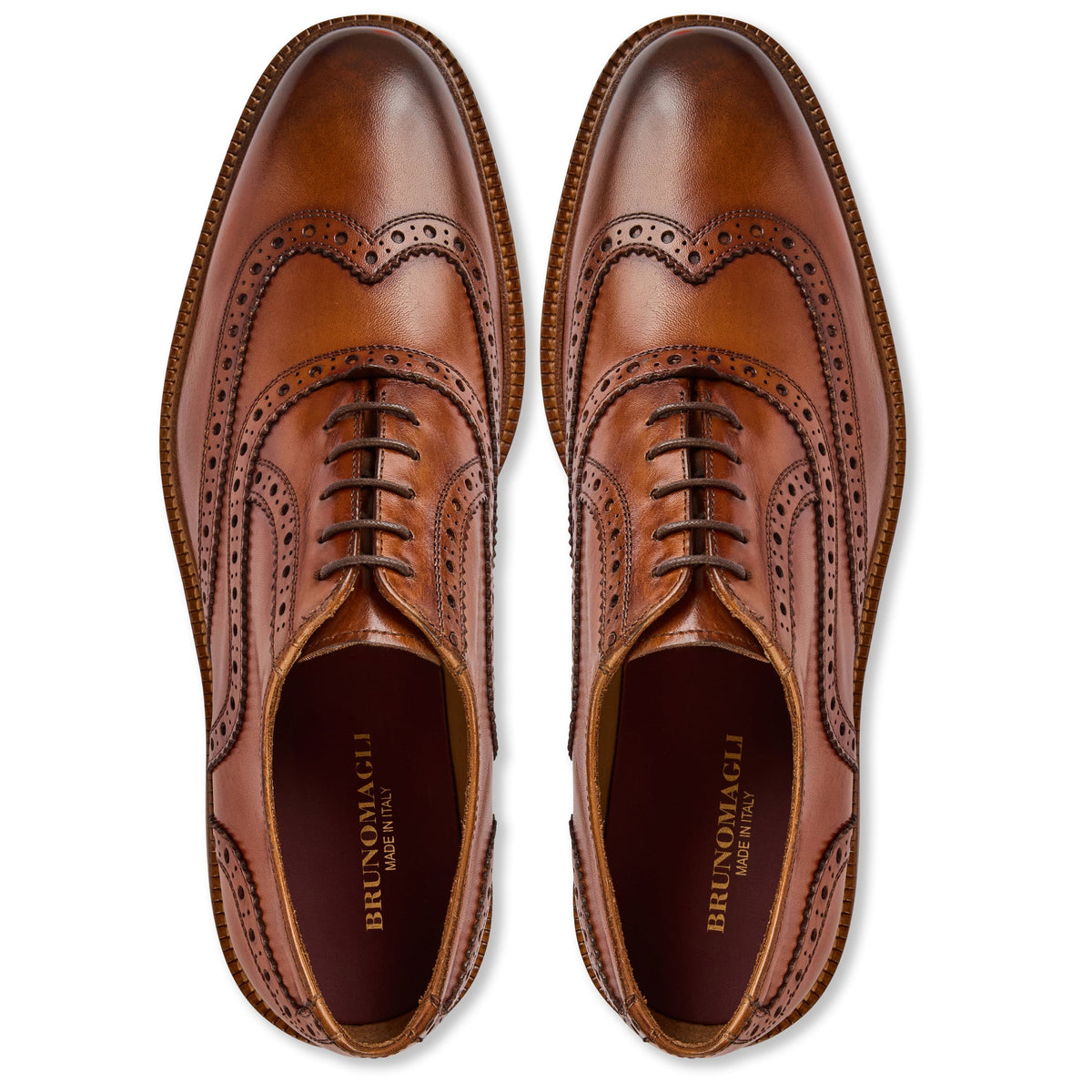 Bruno Magli Men Alfonso Oxford Cognac
