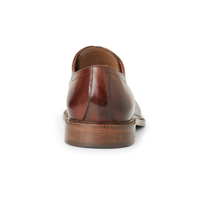Bruno Magli Men Aydin Cap toe Derby Cognac Leather