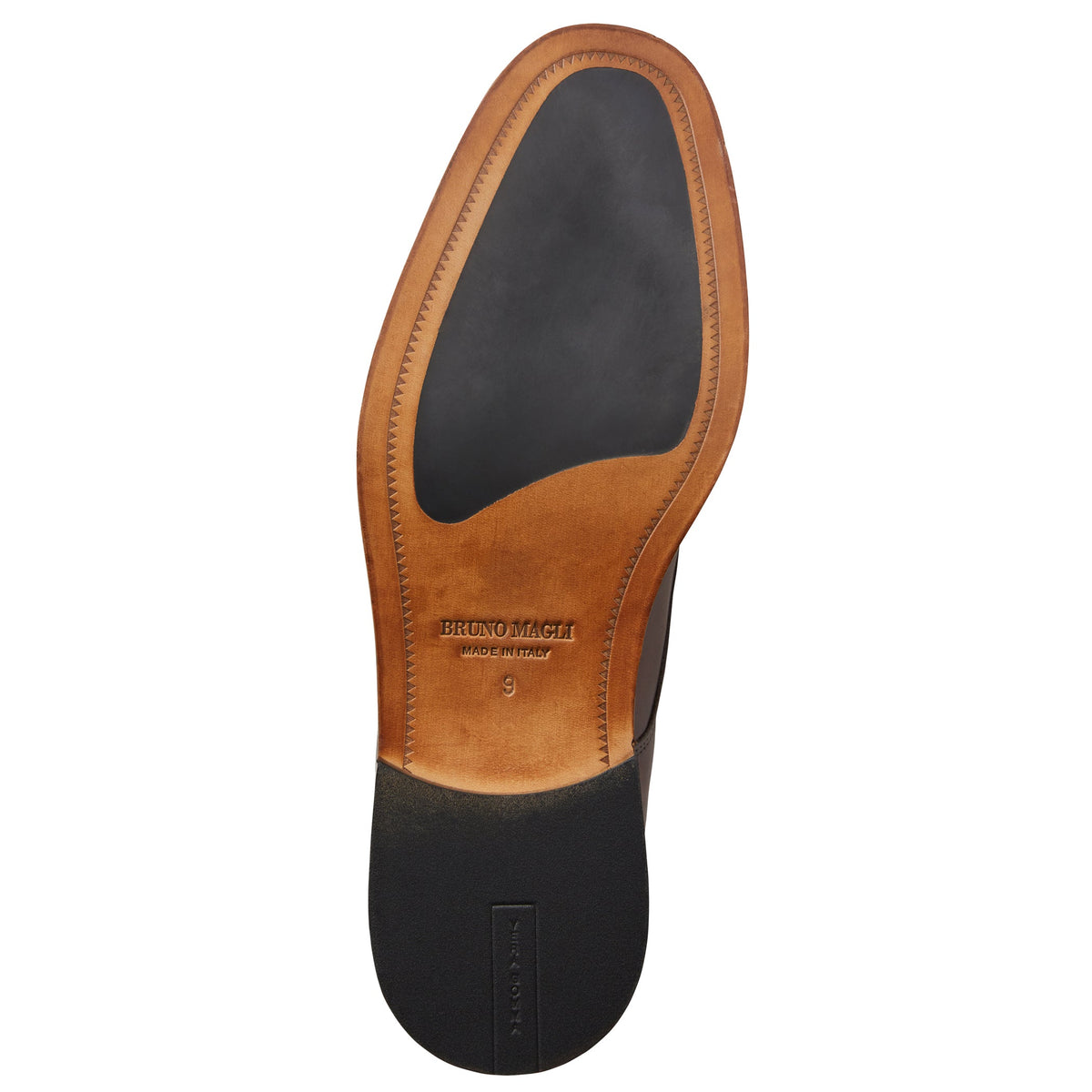 Bruno Magli Men Aydin Cap toe Derby Cognac Leather