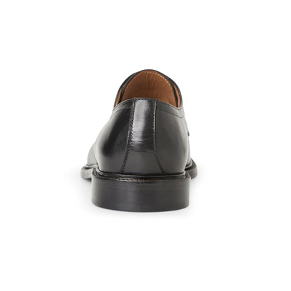 Bruno Magli Men Aydin Cap toe Derby Black Leather
