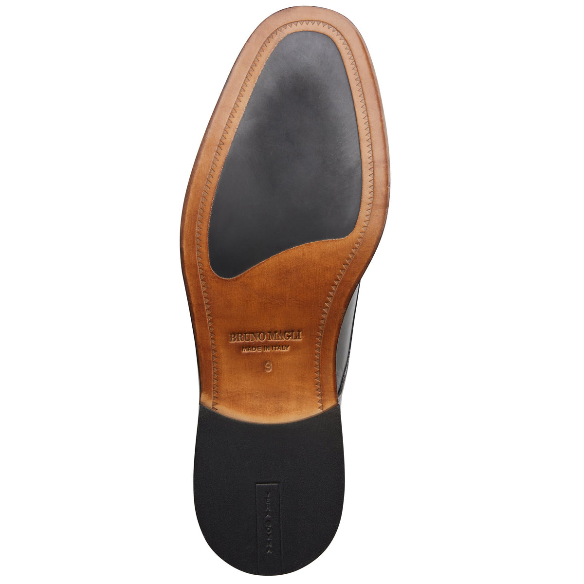 Bruno Magli Men Aydin Cap toe Derby Black Leather
