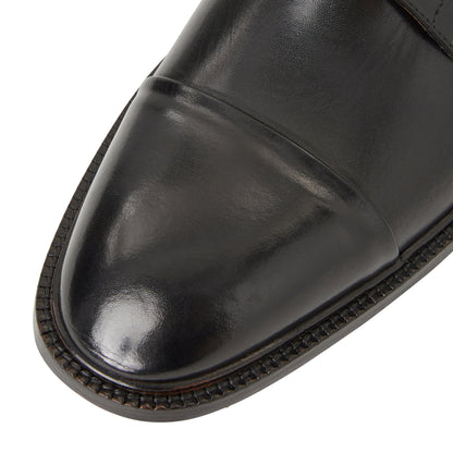 Bruno Magli Men Aydin Cap toe Derby Black Leather