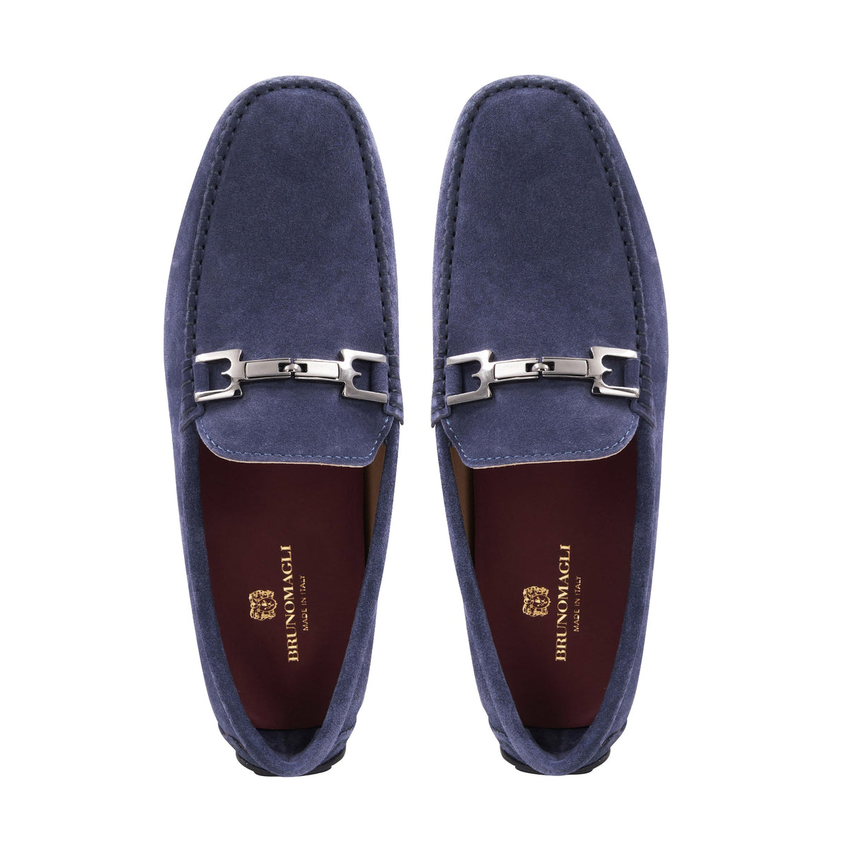 Bruno Magli Men Taso Light Blue Suede Light Blue Suede