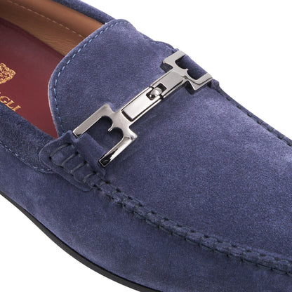 Bruno Magli Men Taso Light Blue Suede Light Blue Suede