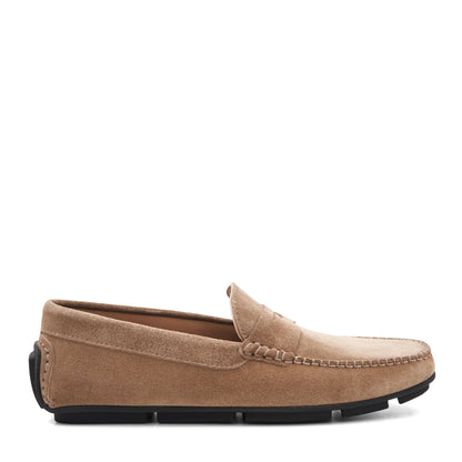 Bruno Magli Men Taranto Taupe Suede Taupe Suede