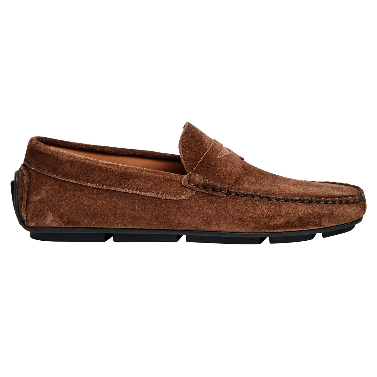 Bruno Magli Men Taranto Driver Brown Suede