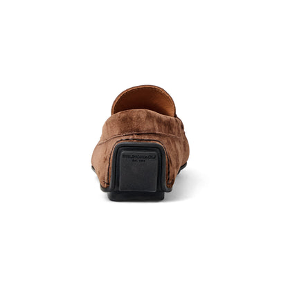 Bruno Magli Men Taranto Driver Brown Suede