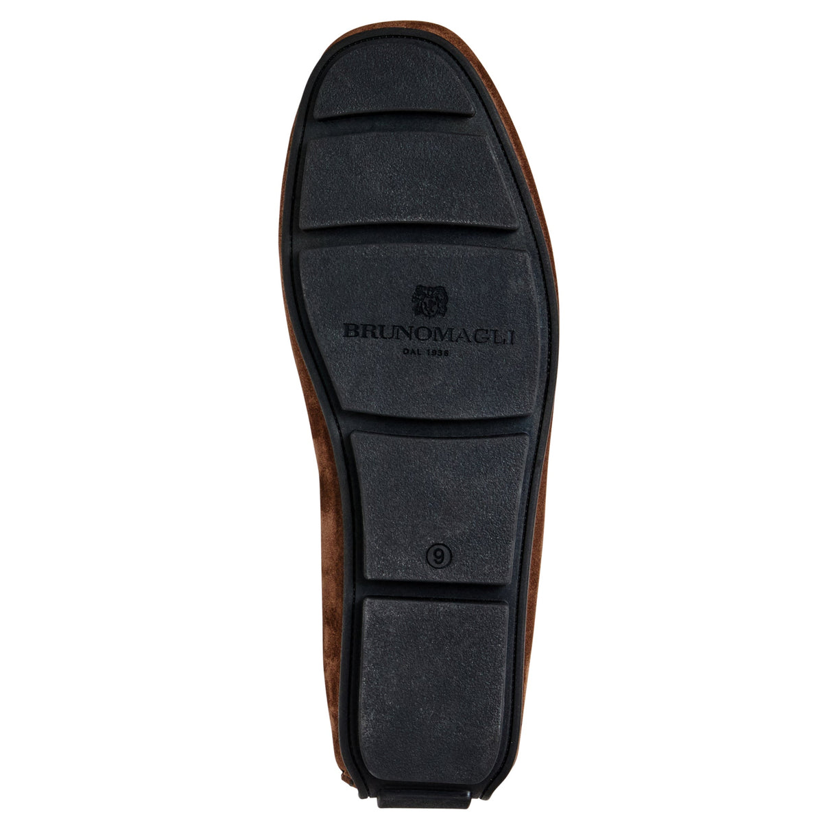 Bruno Magli Men Taranto Driver Brown Suede