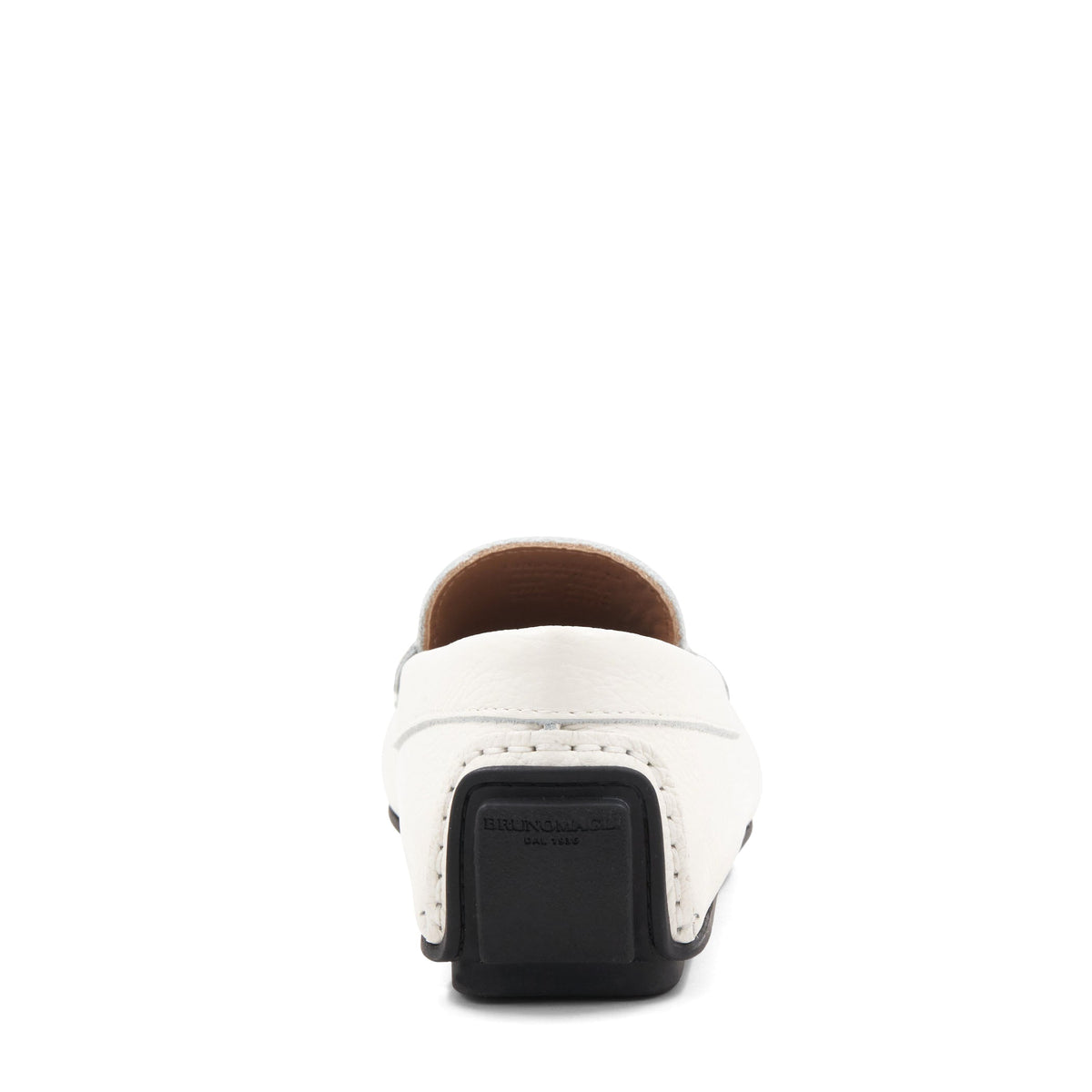 Bruno Magli Men Taranto Off White Pebbled Off White