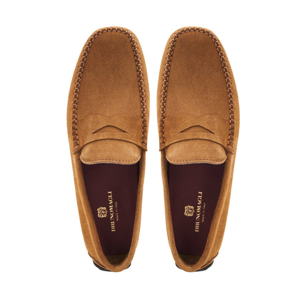 Bruno Magli Men Taranto Cognac Suede Cognac Suede