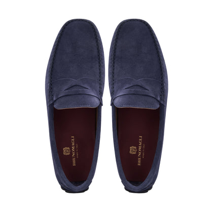 Bruno Magli Men Taranto Light Blue Suede Light Blue Suede