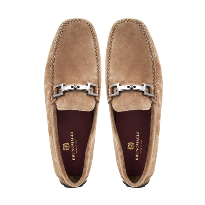 Bruno Magli Men Taso Taupe Suede Taupe Suede
