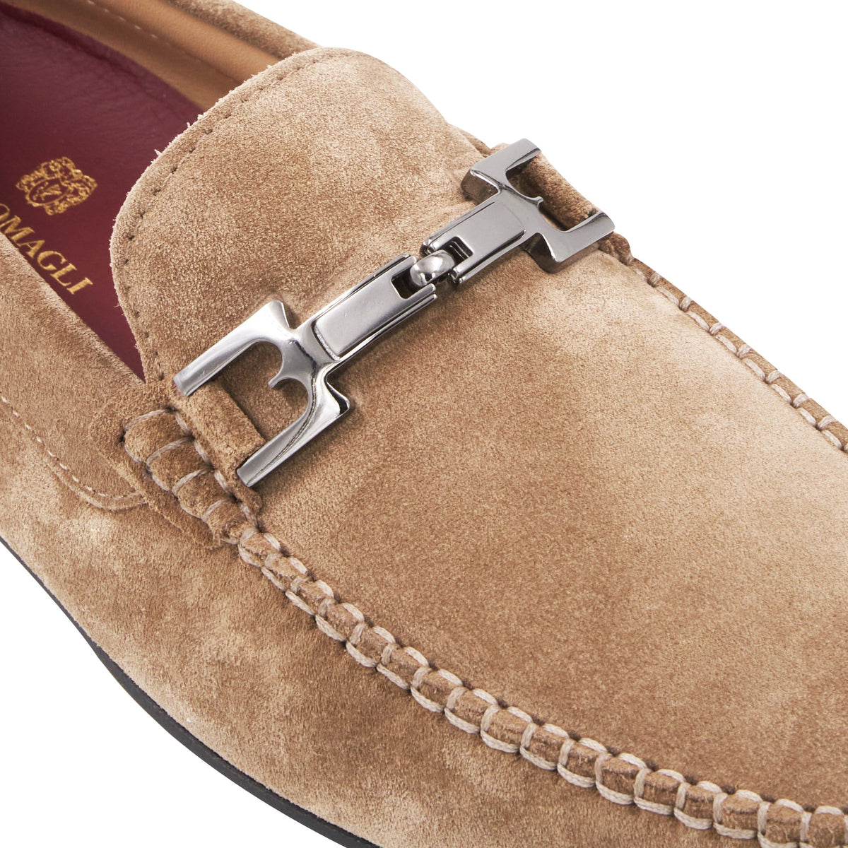 Bruno Magli Men Taso Taupe Suede Taupe Suede
