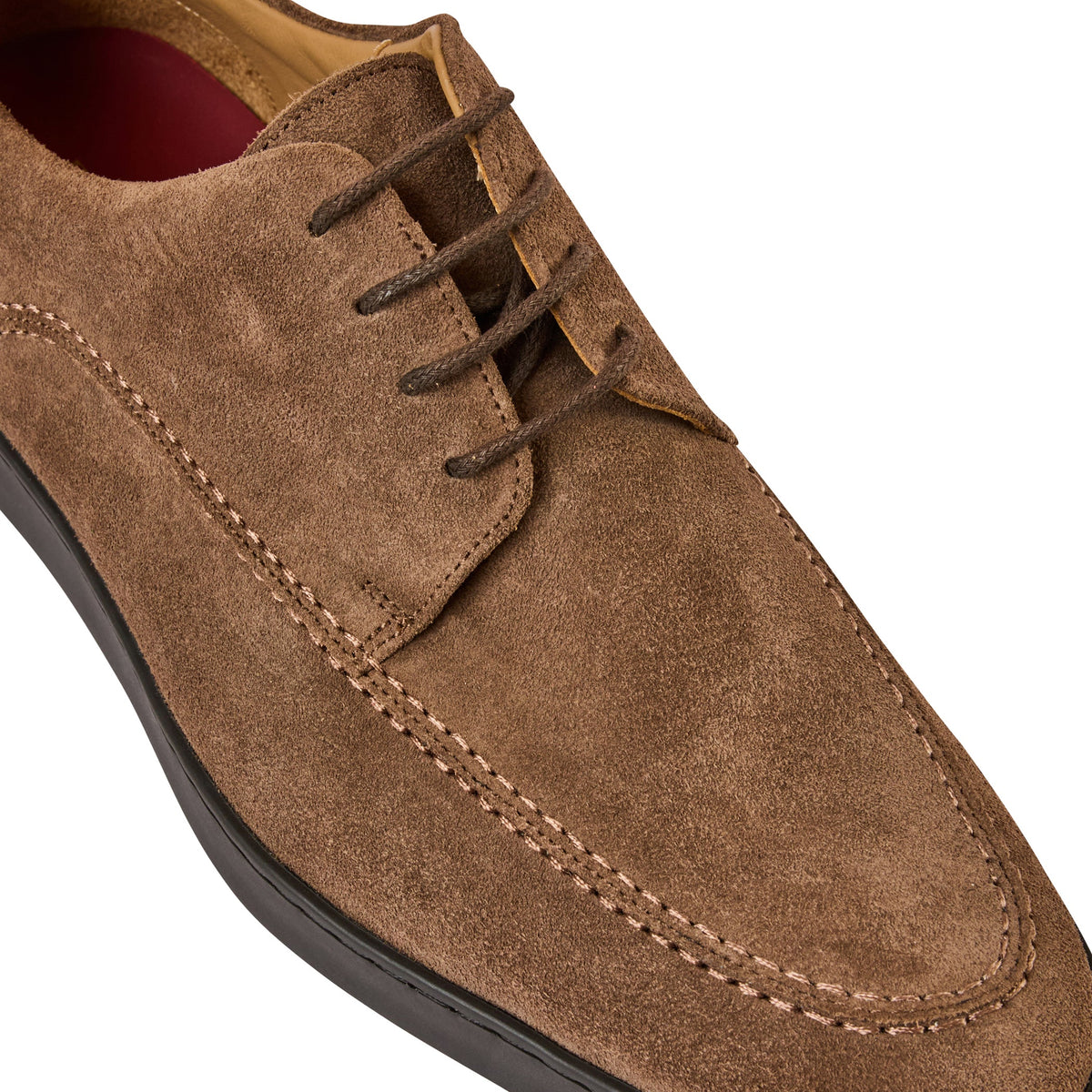 Bruno Magli Men Perseo Oxford Taupe Suede