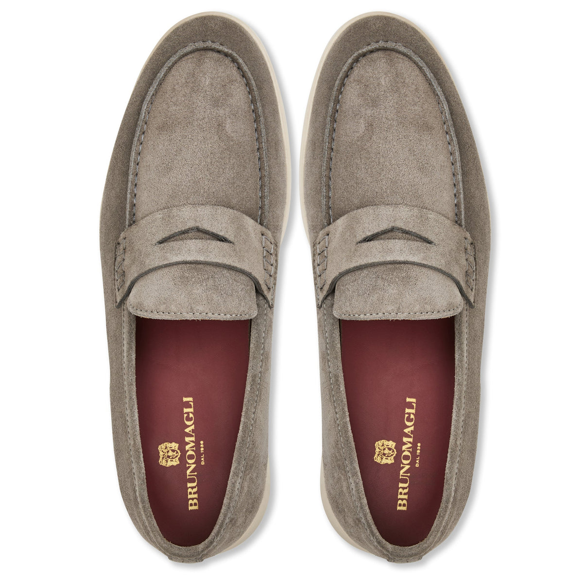 Bruno Magli Men PATRIZIO loafer Grey Suede