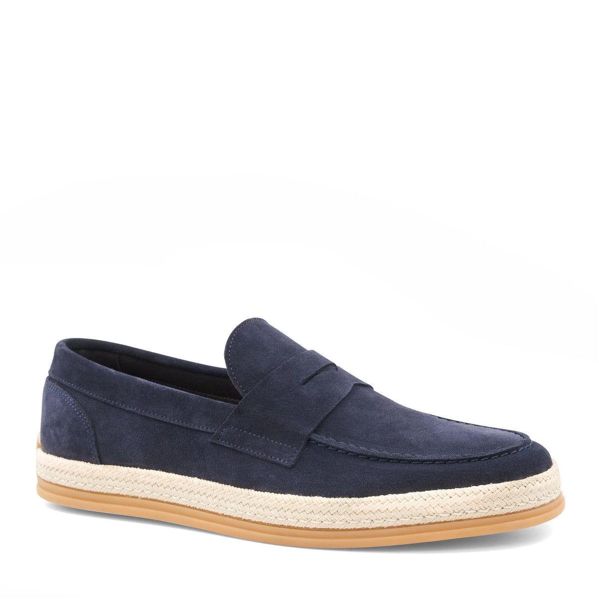 Bruno Magli Men Mens Alfama Navy Suede Navy Suede