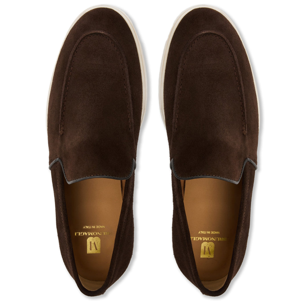 Bruno Magli Men Etna Brown Suede Brown Suede