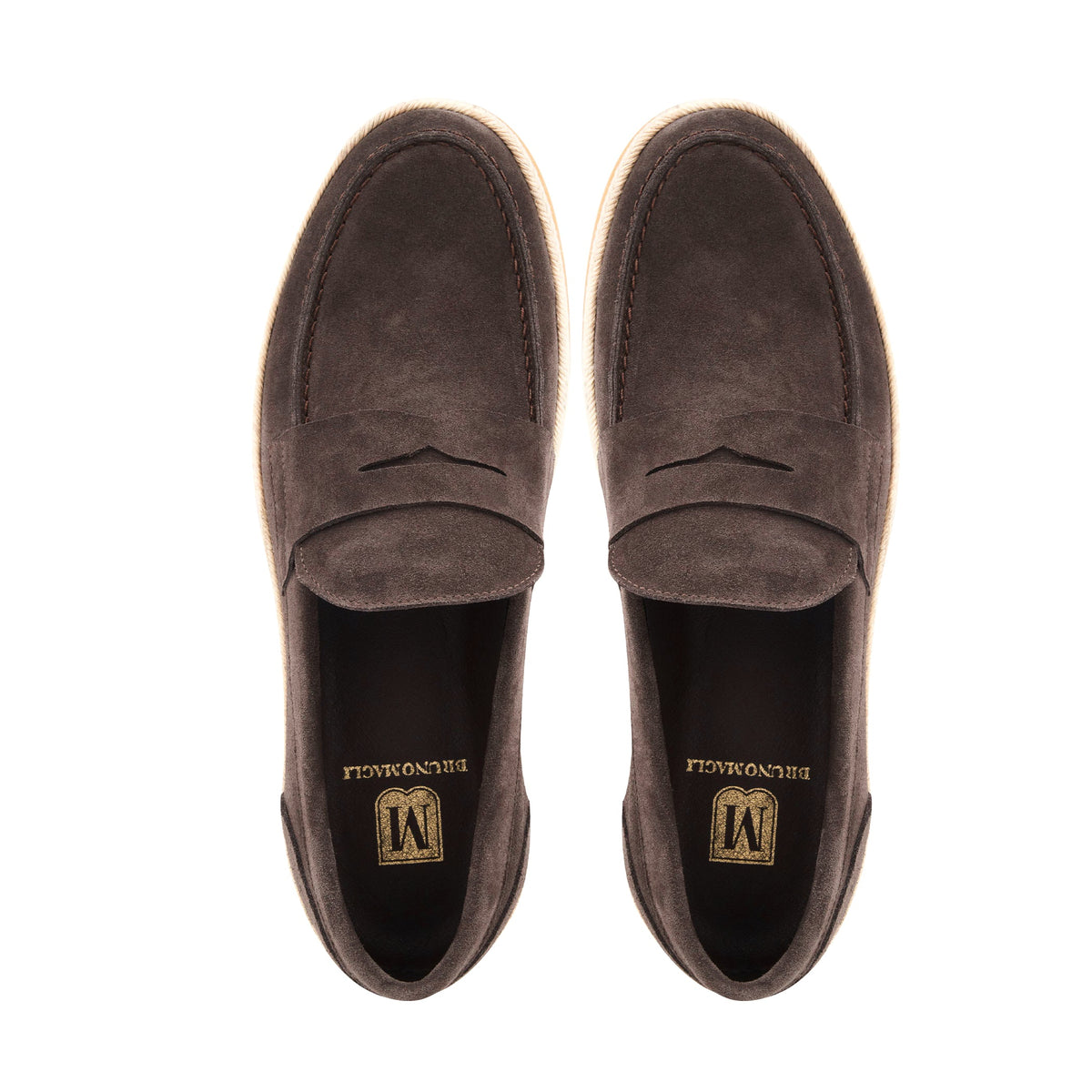 Bruno Magli Men Mens Alfama Brown Suede Brown Suede