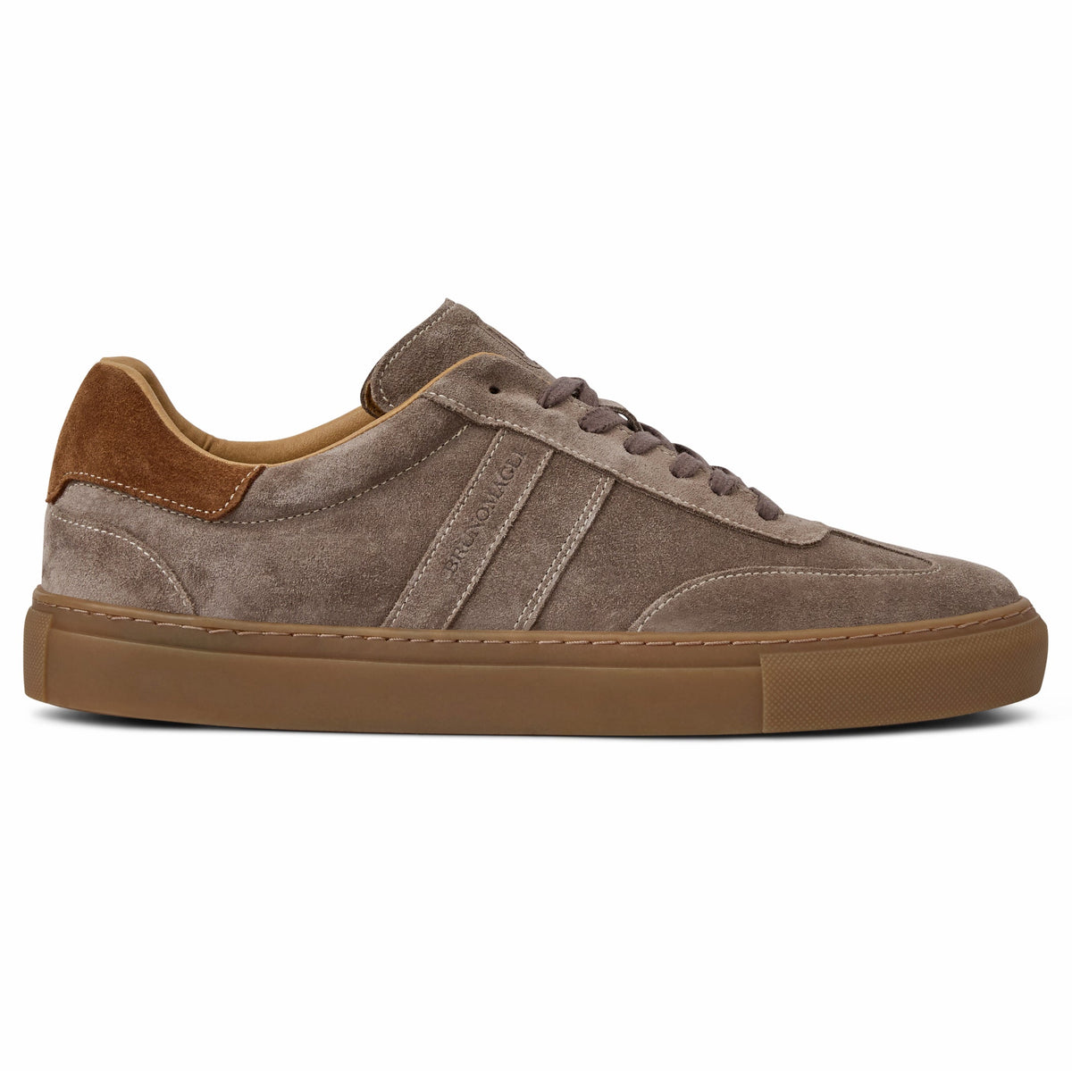 Bruno Magli Men Ryan sneaker Taupe Suede