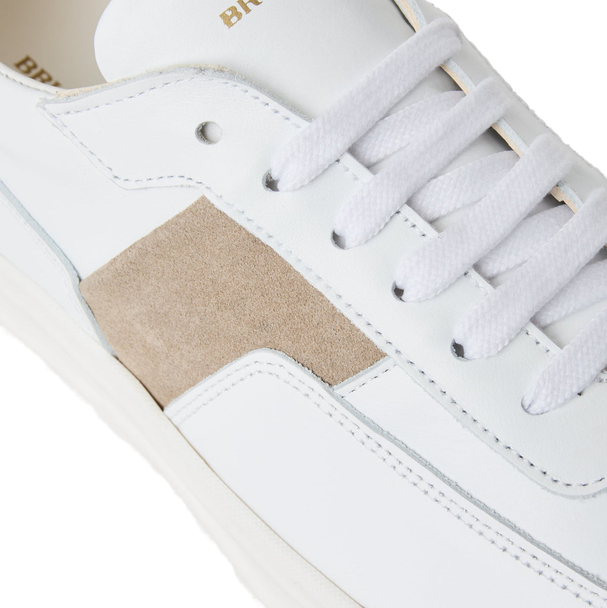 Bruno Magli Men Ponza White/Beige Suede White/Beige Suede