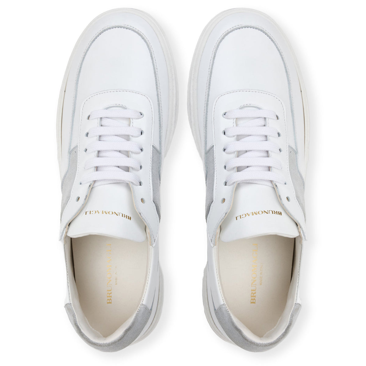 Bruno Magli Men Ponza White/Ice Suede White/Ice Suede