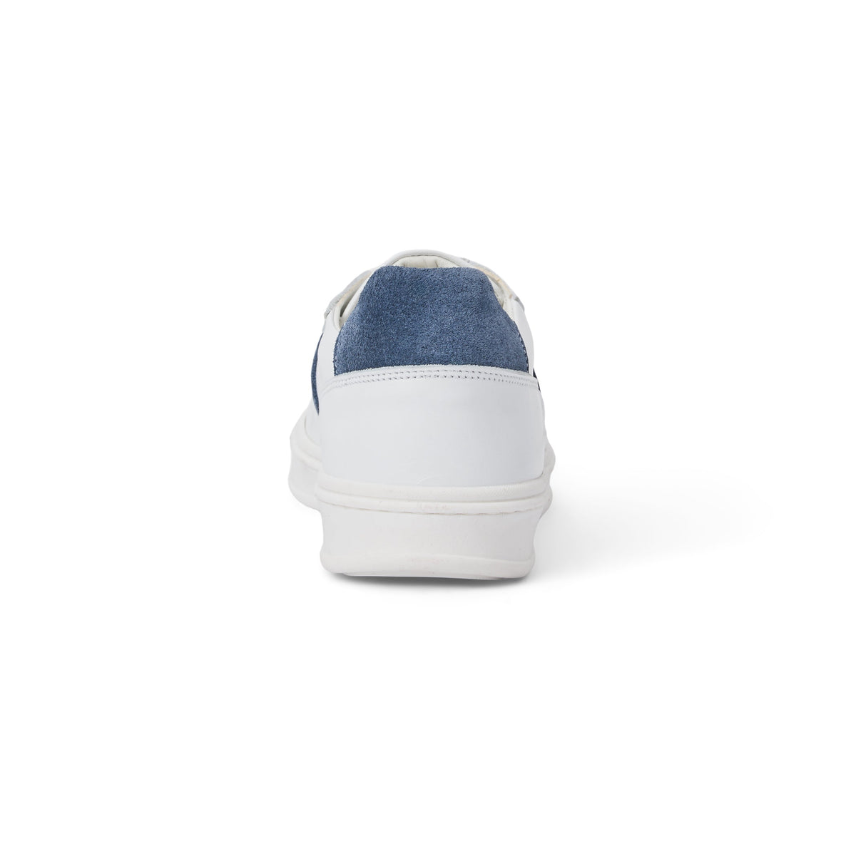 Bruno Magli Men Ponza White/Jeans Suede Navy Suede