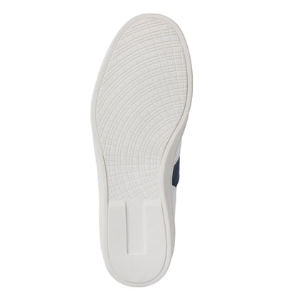 Bruno Magli Men Ponza White/Jeans Suede Navy Suede