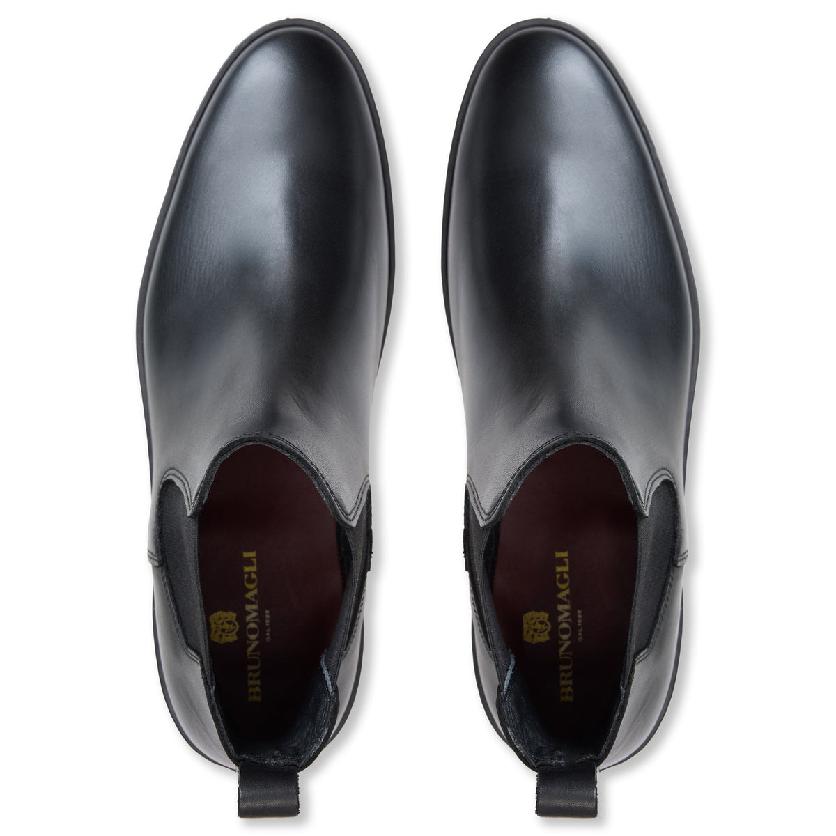 Bruno Magli Men DADO CHELSEA BOOT Black Leather