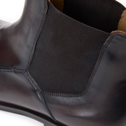 Bruno Magli Men RAGING CHELSEA BOOT Dark Brown Leather