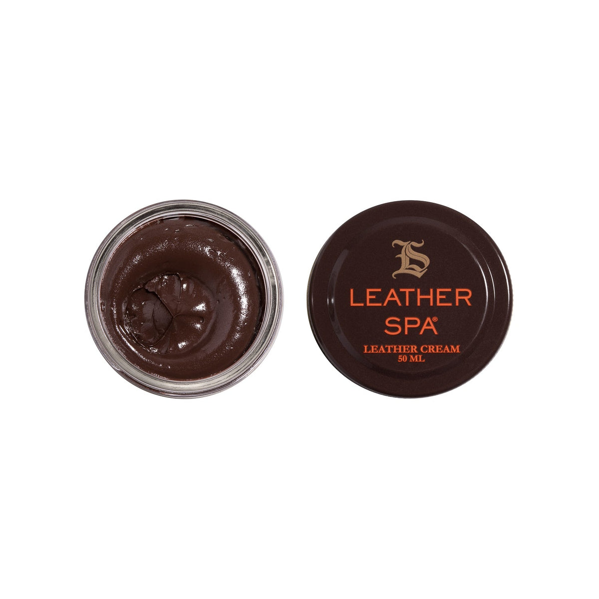 Bruno Magli Men Leather Spa Leather Cream - Brown