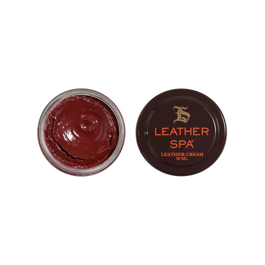 Bruno Magli Men Leather Spa Leather Cream - Red