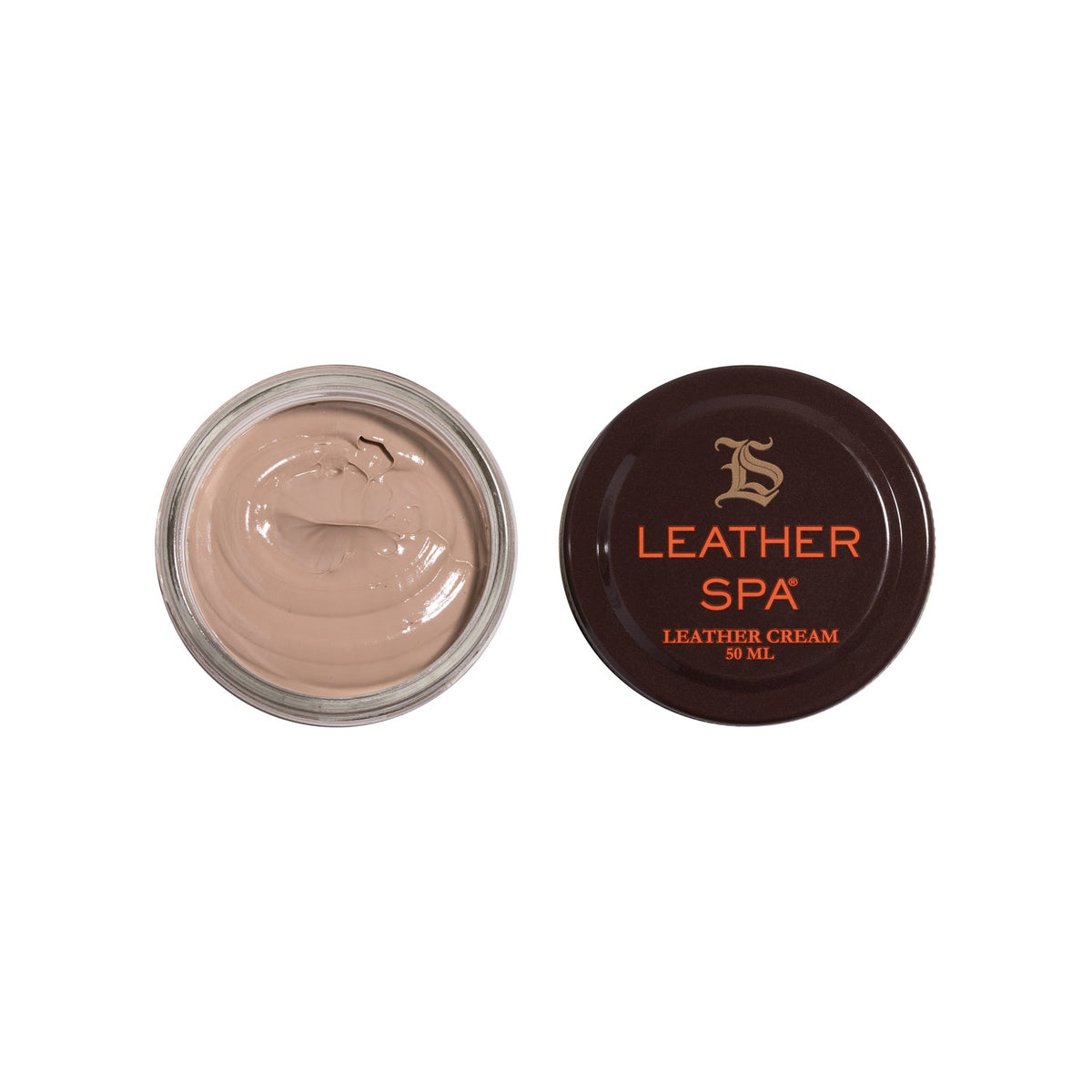 Bruno Magli Men Leather Spa Leather Cream - Beige