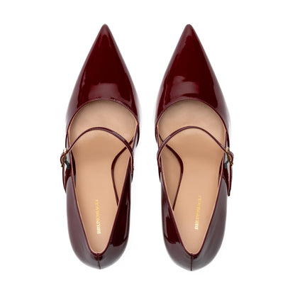 Bruno Magli Women Prima Pump Bordeaux-Patent