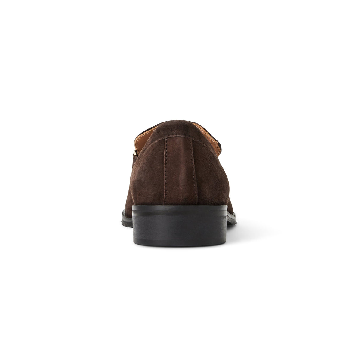 Bruno Magli Women Natalie Square Toe Loafer Brown Suede