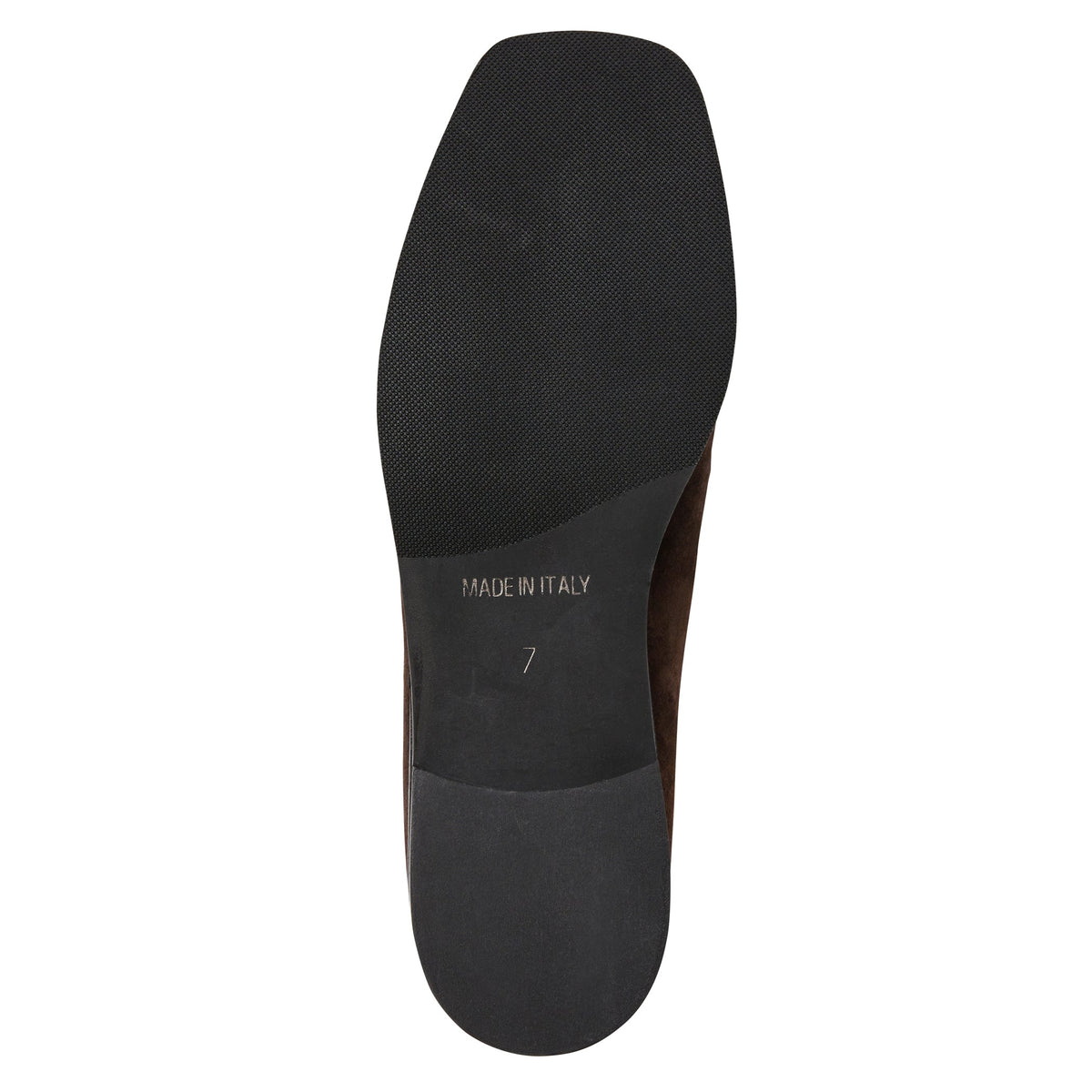 Bruno Magli Women Natalie Square Toe Loafer Brown Suede