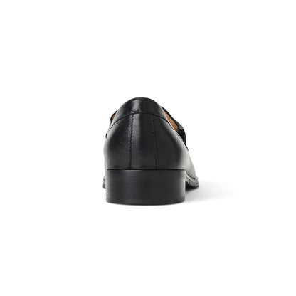 Bruno Magli Women Natalie Square Toe Loafer Black