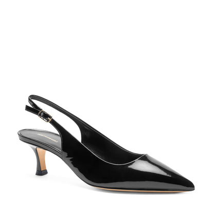 Bruno Magli Women Palerma Slingback Pump Black Patent  w womengift24