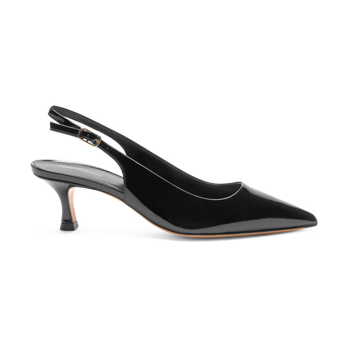 Bruno Magli Women Palerma Slingback Pump Black Patent  w womengift24
