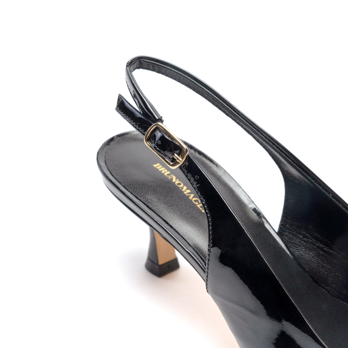 Bruno Magli Women Palerma Slingback Pump Black Patent  w womengift24