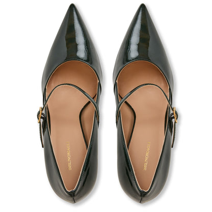 Bruno Magli Women Prima Pump Emerald Patent