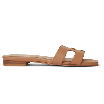Bruno Magli Women Fina Single Band Sandal Cognac  w Women's Shoes