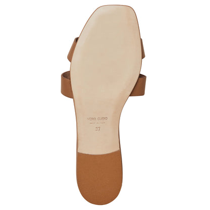 Bruno Magli Women Fina Single Band Sandal Cognac  w Women's Shoes