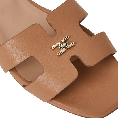 Bruno Magli Women Fina Single Band Sandal Cognac  w Women's Shoes