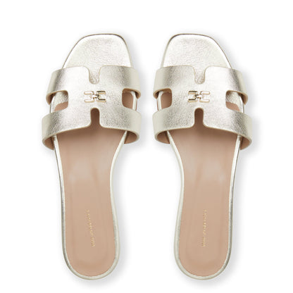 Bruno Magli Women Fina Single Band Sandal Gold